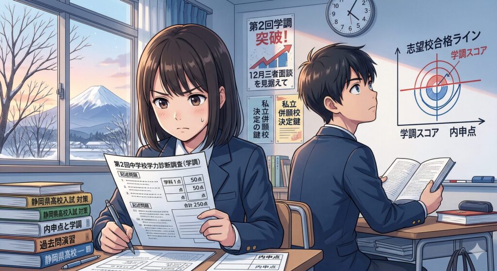 静岡県第2回学調が合否を決める訳