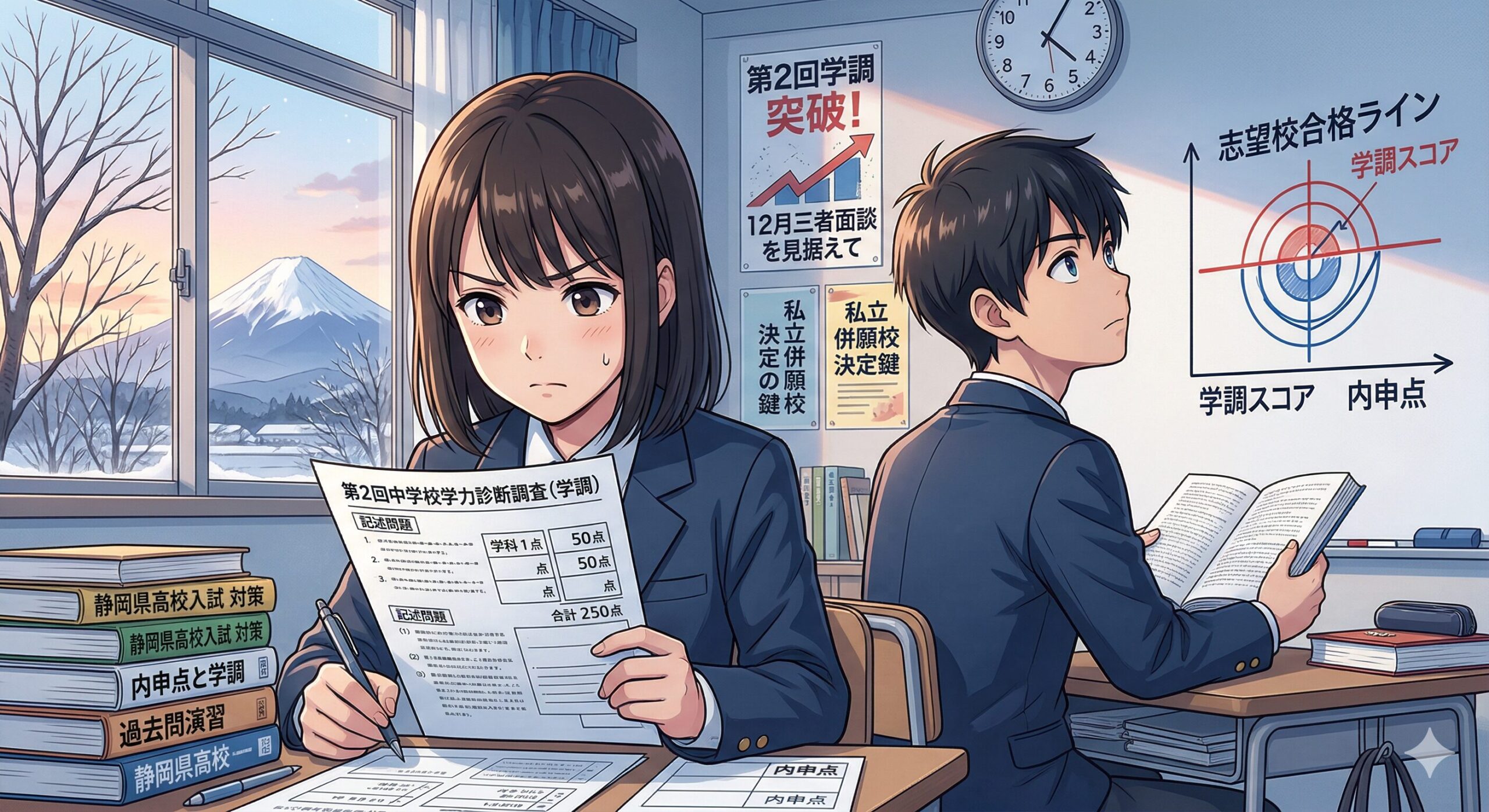 静岡県第2回学調が合否を決める訳