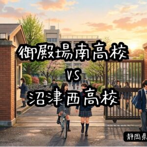 御殿場南高校vs沼津西高校