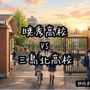 暁秀高校vs三島北高校