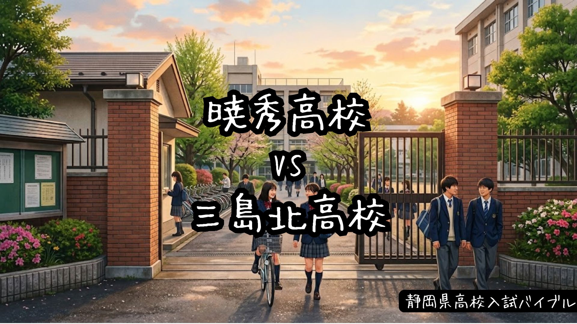 暁秀高校vs三島北高校
