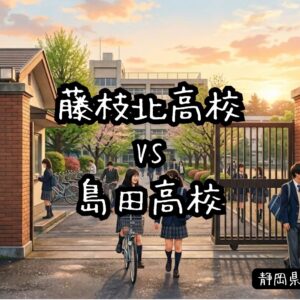 藤枝北高校vs島田高校
