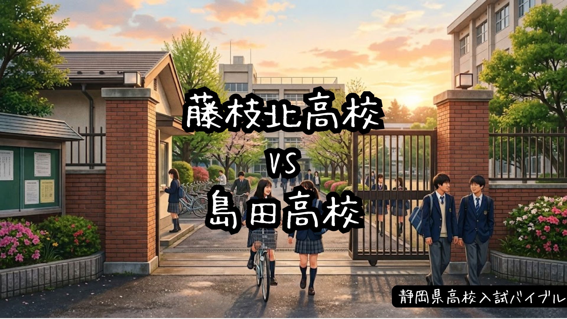 藤枝北高校vs島田高校
