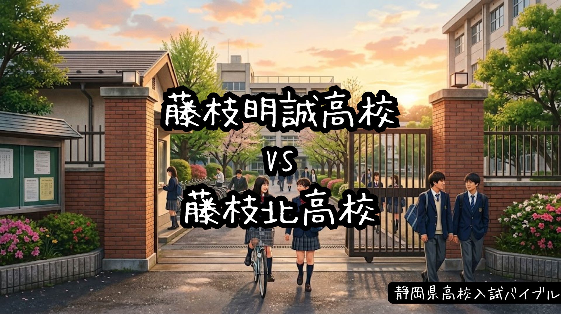 藤枝明誠高校vs藤枝北高校
