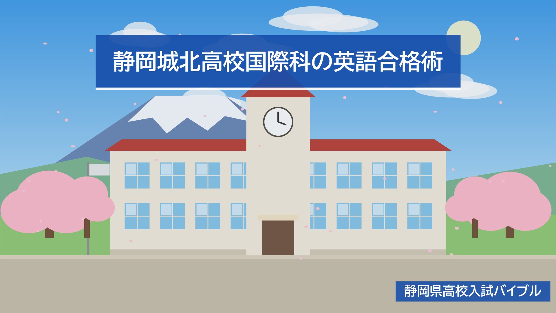 静岡城北高校国際科の英語合格術
