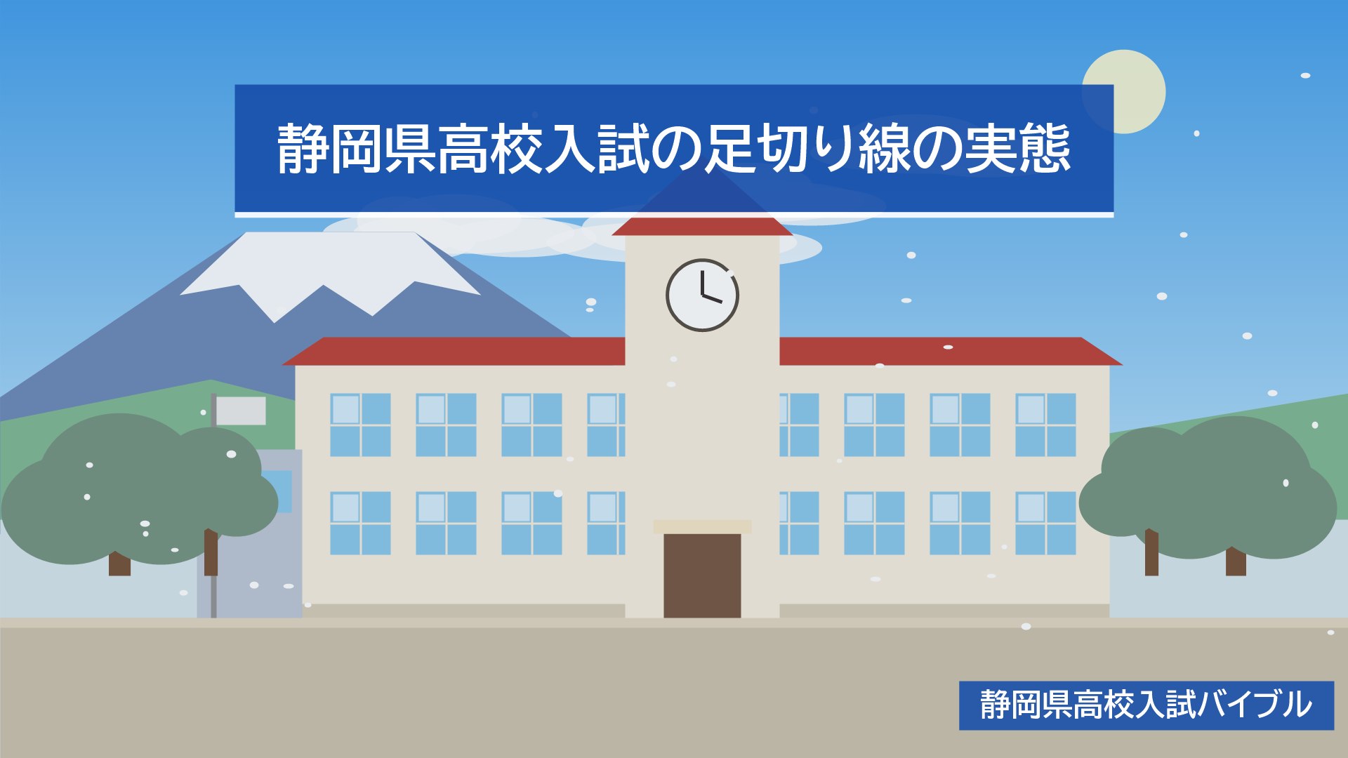 静岡県高校入試の足切り線の実態